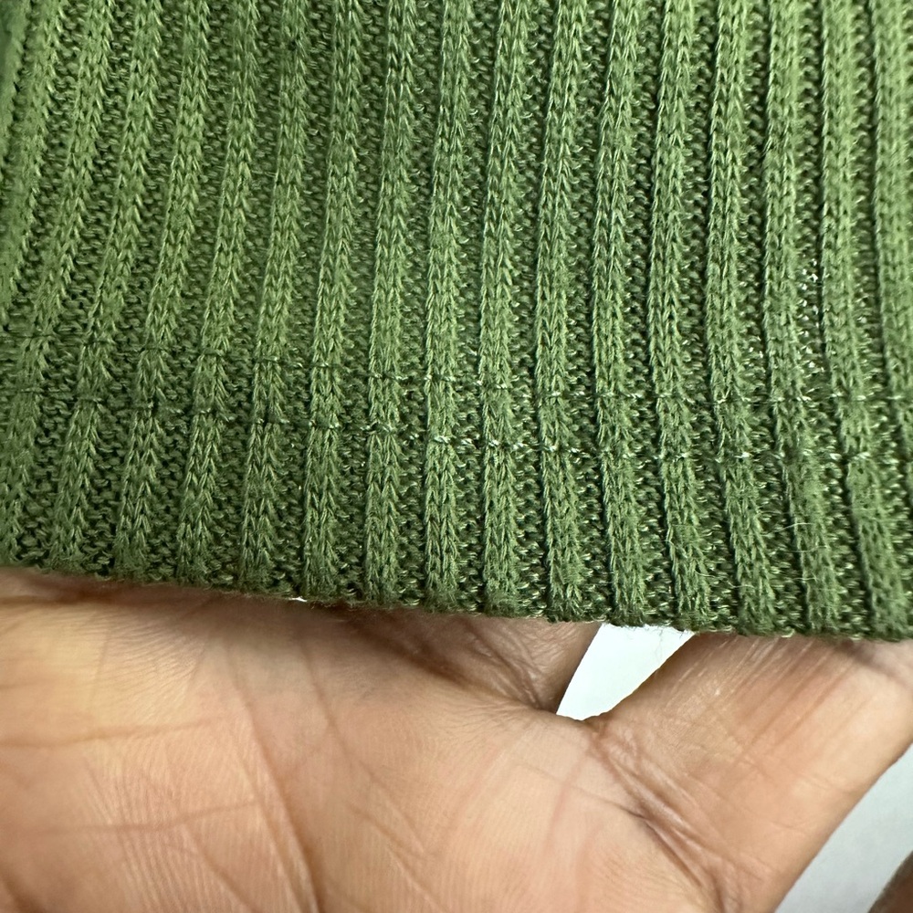 H&M Green Ribbed Knit Top - Picture 7 of 9